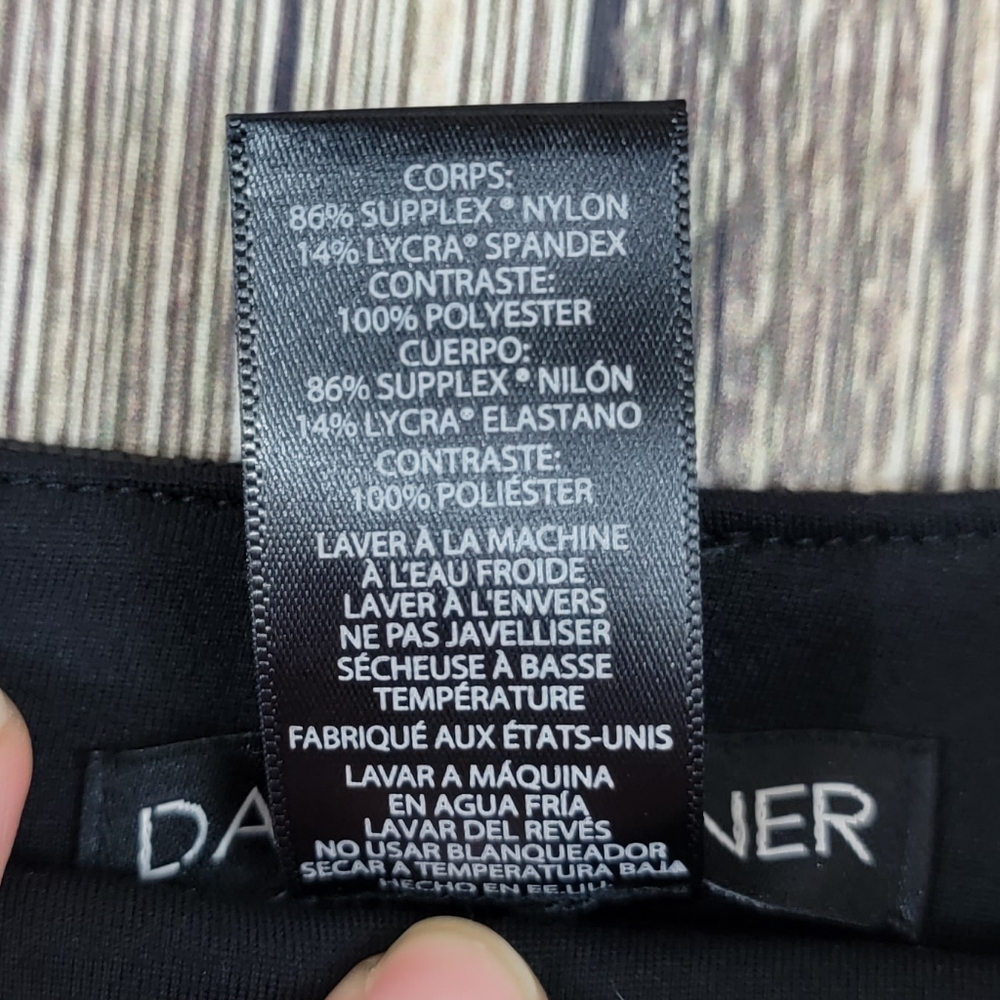 David Lerner Black Waverly Pleated Zip Mini Skirt - Picture 6 of 8